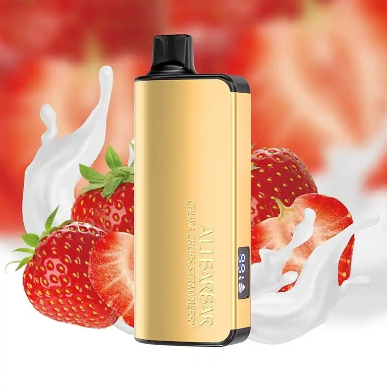 ALIBARBAR INGOT チュッパチャップス ストロベリー (Chupa Chups Strawberry) 9000 Puffs